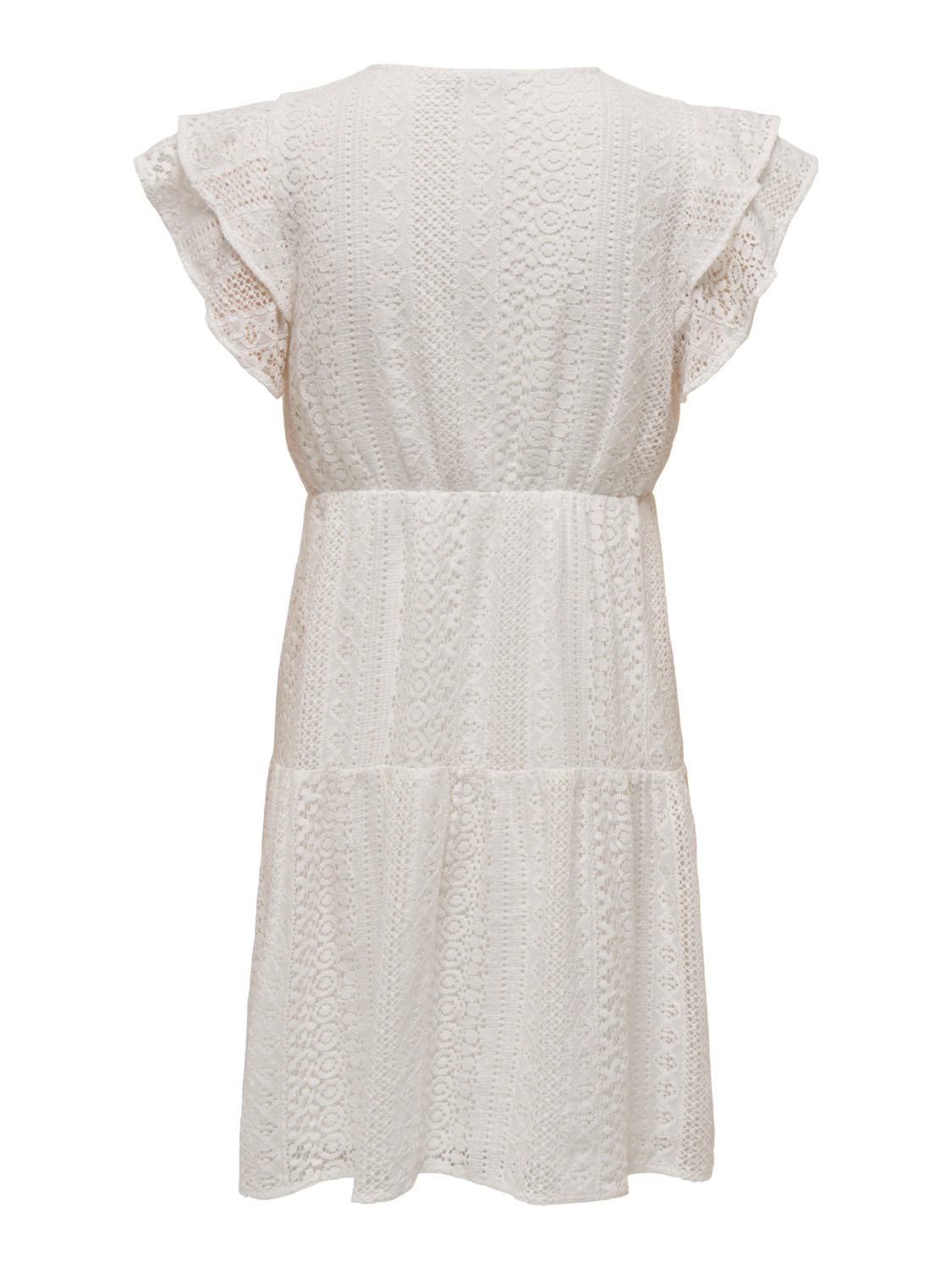 PGHELENA Short Dress - Hvit